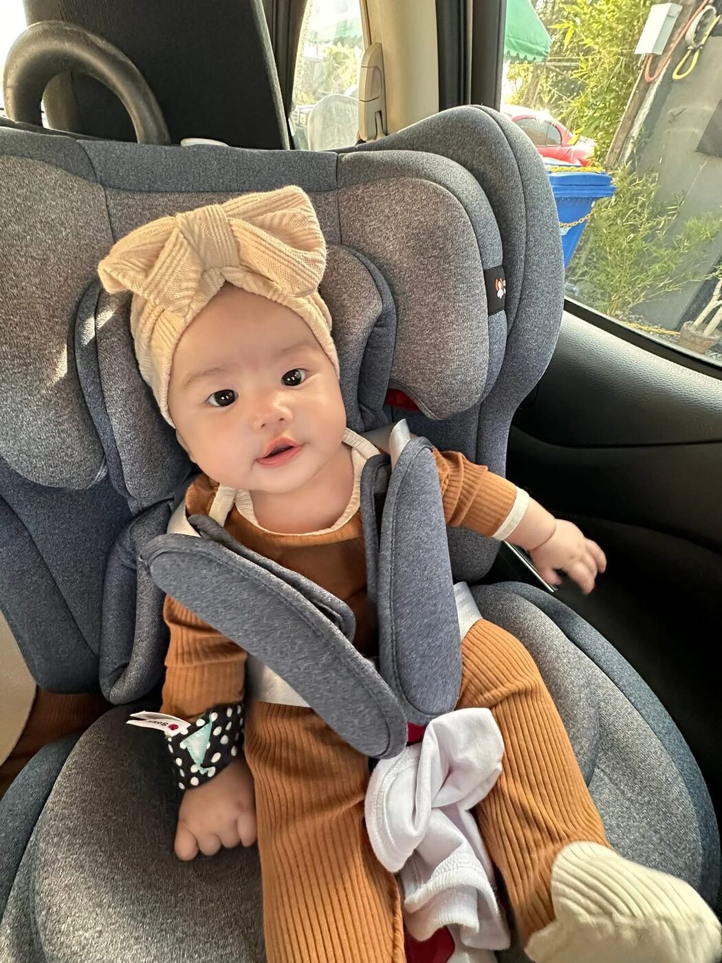 An everyday snapshot of baby Elle