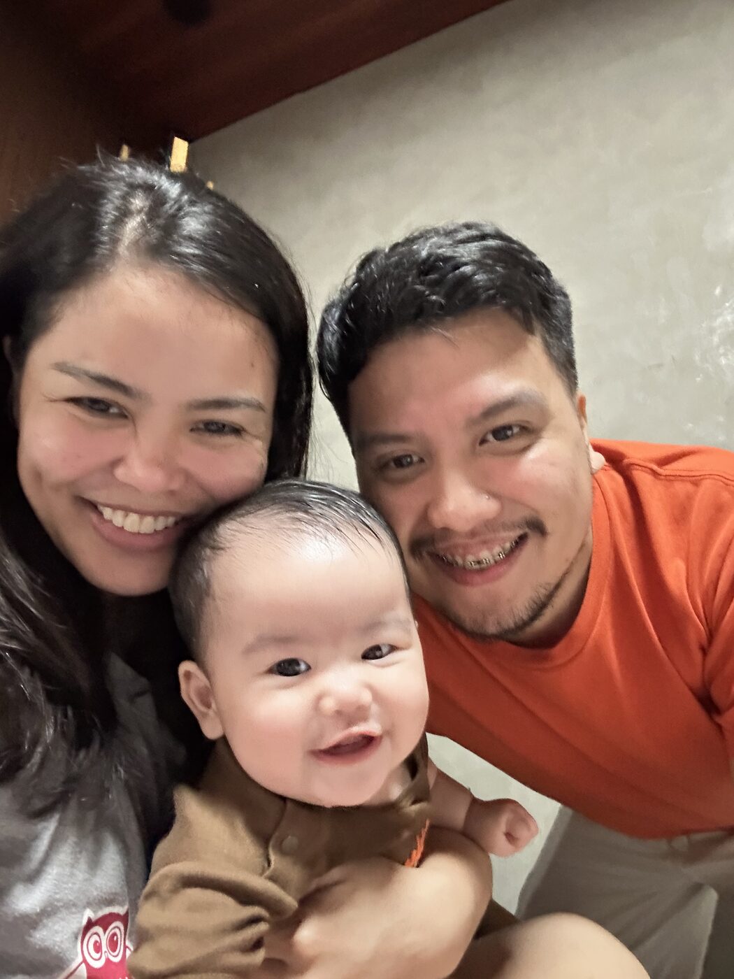 An everyday snapshot of baby Elle