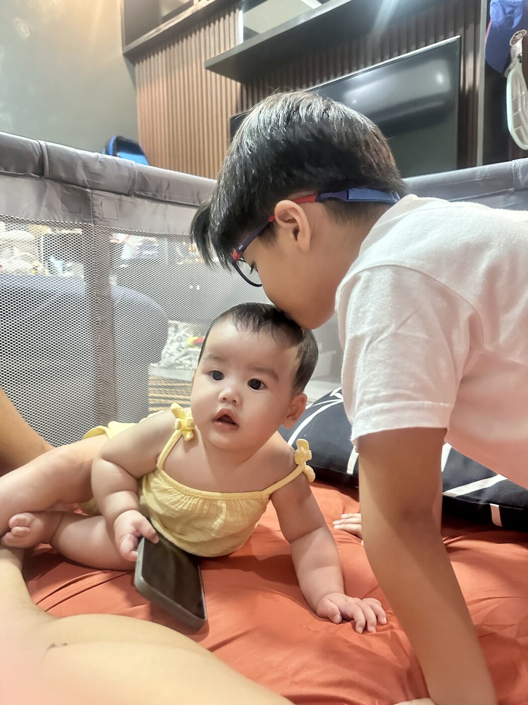 Elle with her Manong Dan-Dan