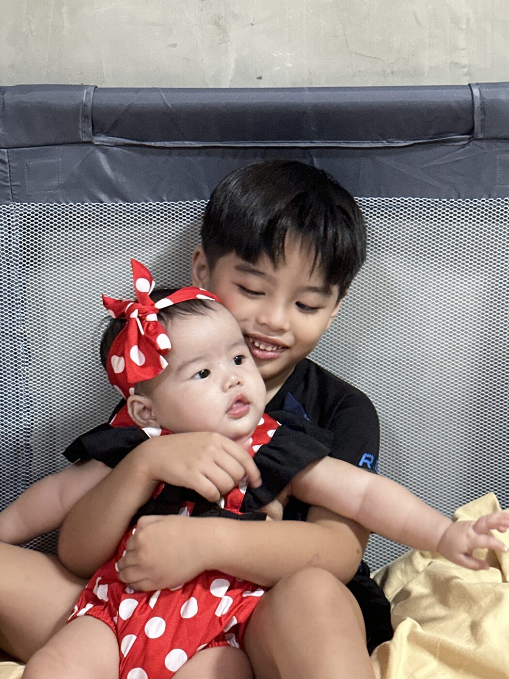Elle with her Manong Dan-Dan