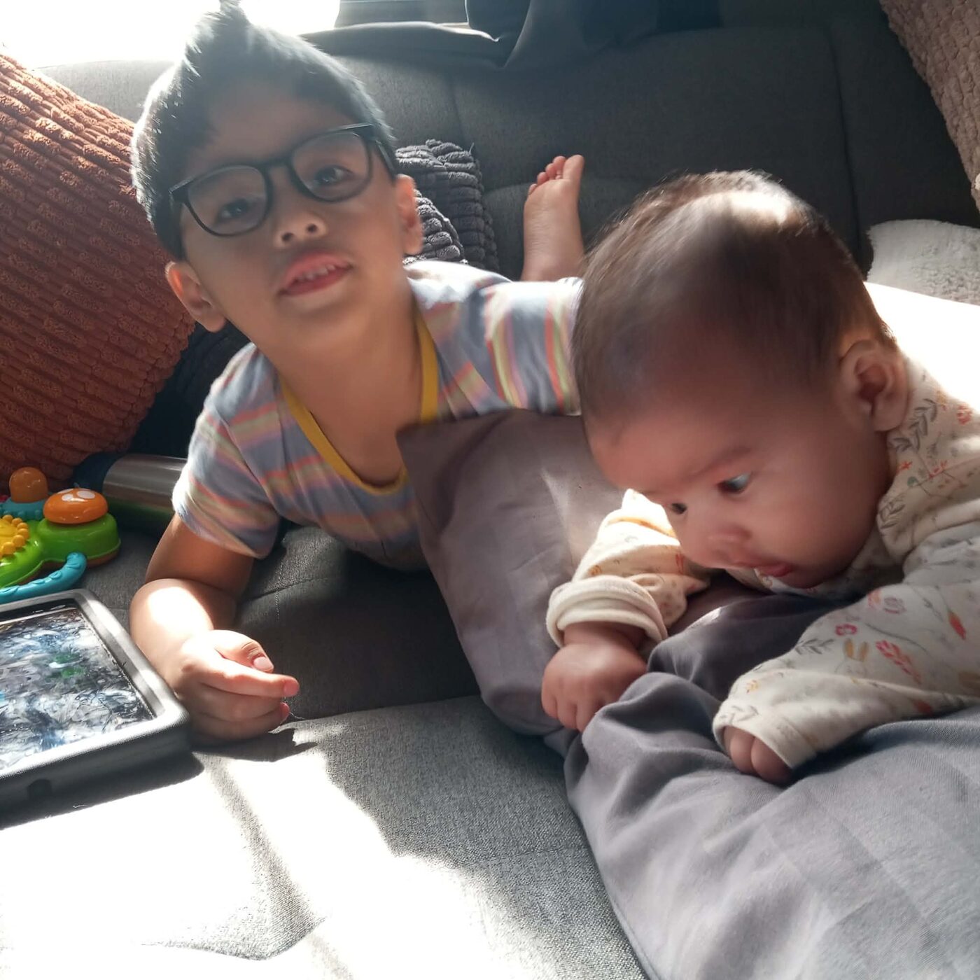 Elle with her Manong Dan-Dan